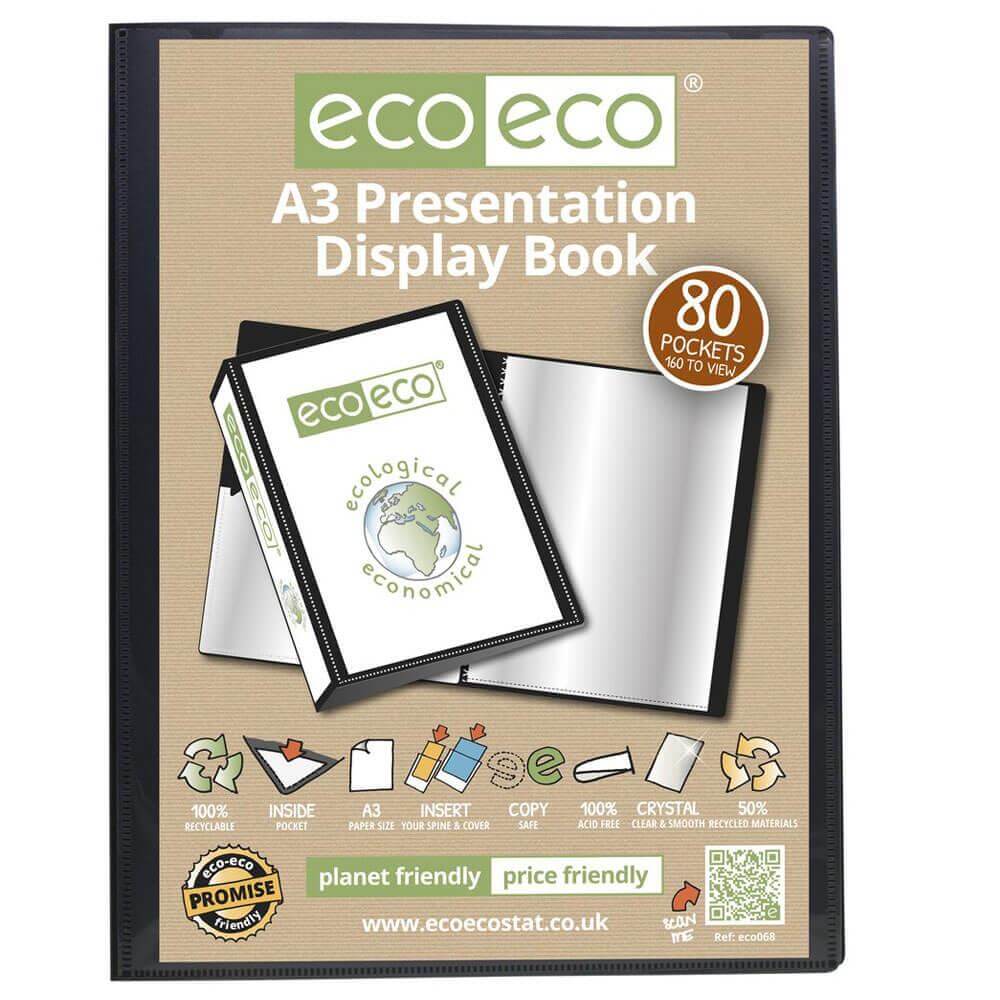 Eco Eco A3 80 Pocket Presentation Display Book
